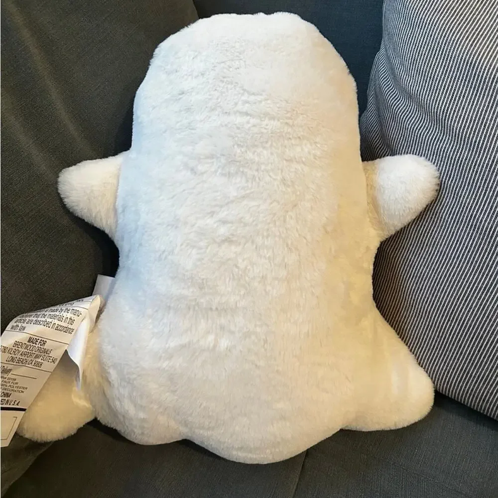 White Ghost Accent Pillow Costco
